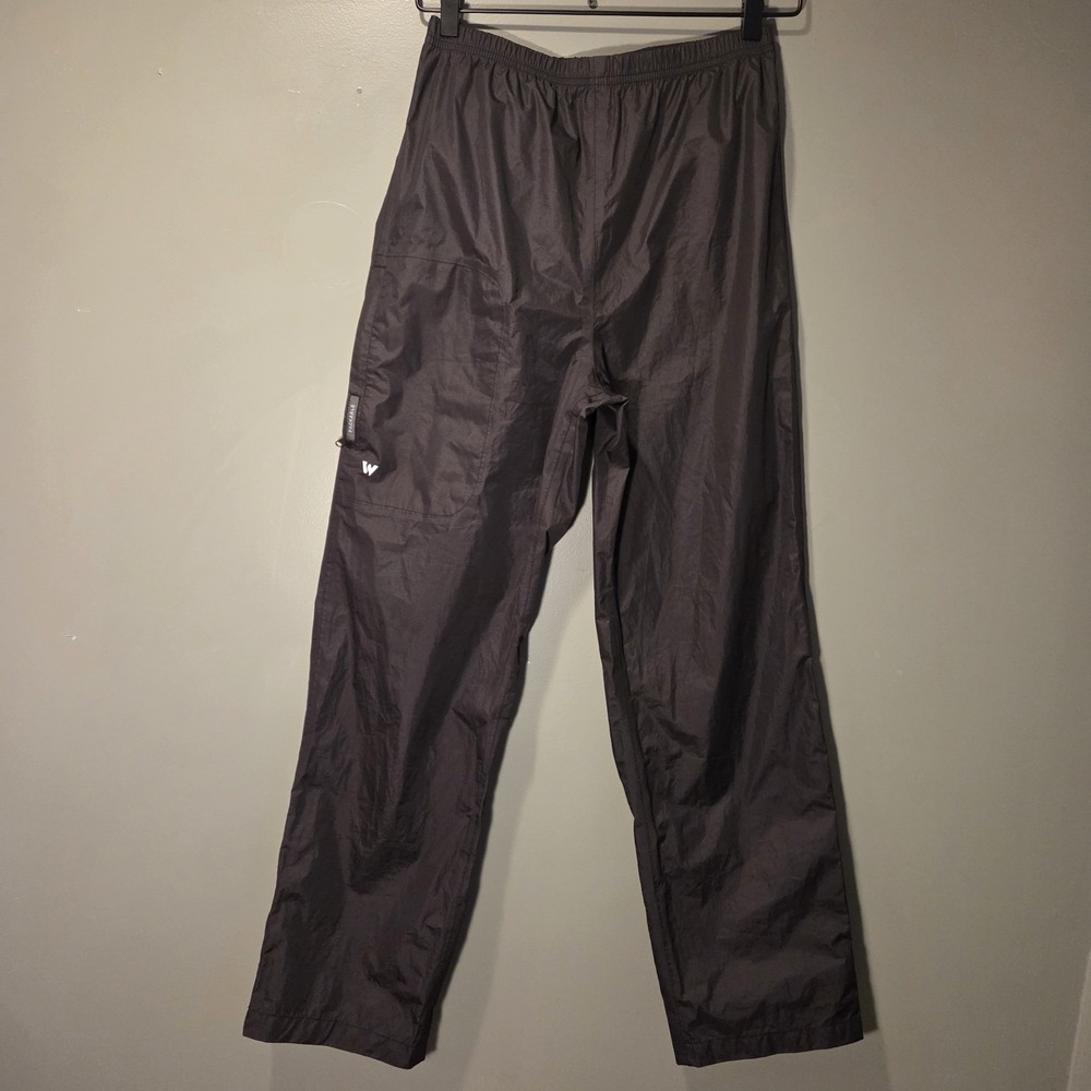 White Sierra Lightweight Packable Outdoor Pants Hiking, Women's Size L, Black